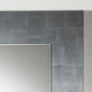 Miroir encadré Basic Silver Rect. Rectangle Couleur argent 120 X 120