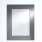 Miroir Salle de bain Basic Grey Rect. Rectangle Miroir + gris 86 X 112