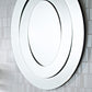 Miroir Ovale SATURN Modern Classique Naturel 95x123 cm