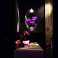 Miroir encadré Precious Silver Ovaal Argent poli 93 X 152 cm