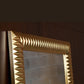 Miroir encadré Nick L Gold Rectangle Or 189 X 106 cm