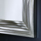 Miroir encadré Topo Titan Rectangle Argent+anthracite 118 X 158 cm