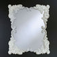 Miroir ANNA WHITE Gothique Rectangulaire Blanc 92x110 cm