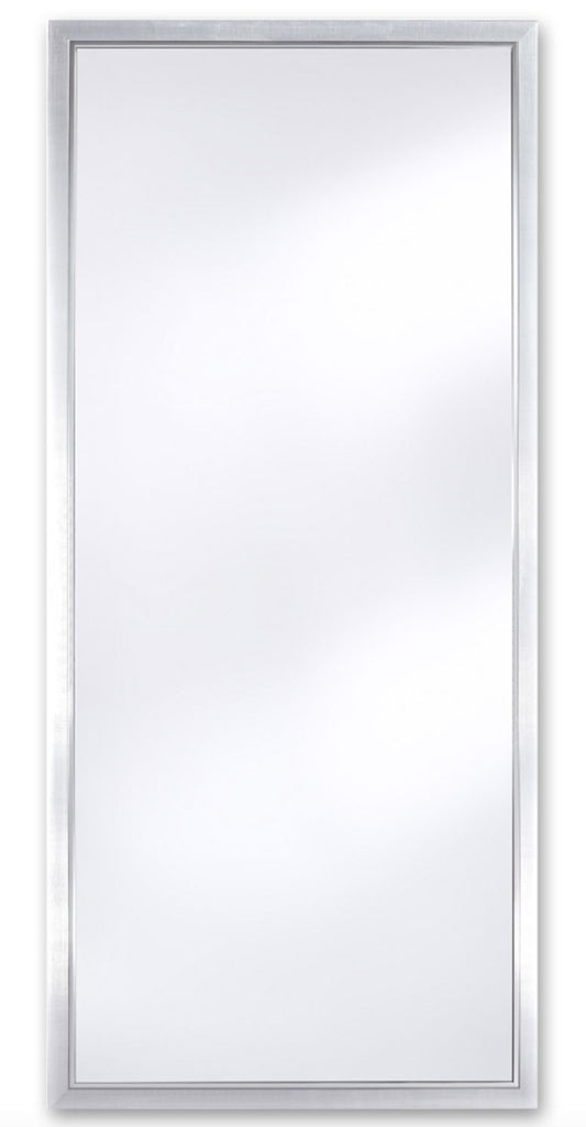 Miroir BREMEN XL Traditionnel Classique Rectangulaire Argenté 75x170 cm