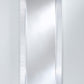 Miroir BREMEN LARGE HALL Traditionnel Classique Rectangulaire Argenté 56x146 cm