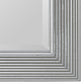 Miroir ATHENS RECTANGLE SILVER Traditionnel Classique Rectangulaire Argenté 82x107 cm