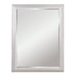 Miroir ATHENS RECTANGLE SILVER Traditionnel Classique Rectangulaire Argenté 82x107 cm