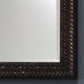 Miroir encadré Potsdam Black Small Rectangle  59 X 80
